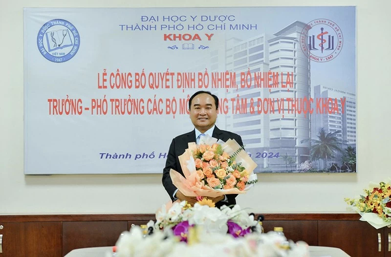 Đại học Y Dược tp. Tp. HCM bổ nhiệm tân Trưởng bộ môn Tạo hình Thẩm mỹ