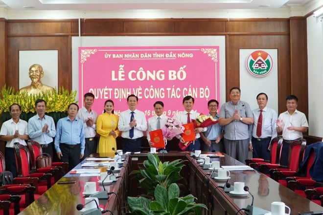 Đắk Nông có tân Giám đốc Sở Lao động - Thương binh và Xã hội