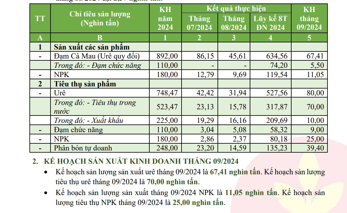 Đạm Cà Mau sắp hoàn thành mục tiêu xuất khẩu, lên kế hoạch tiêu thụ Urê, NPK cao kỷ lục - Ảnh 1.