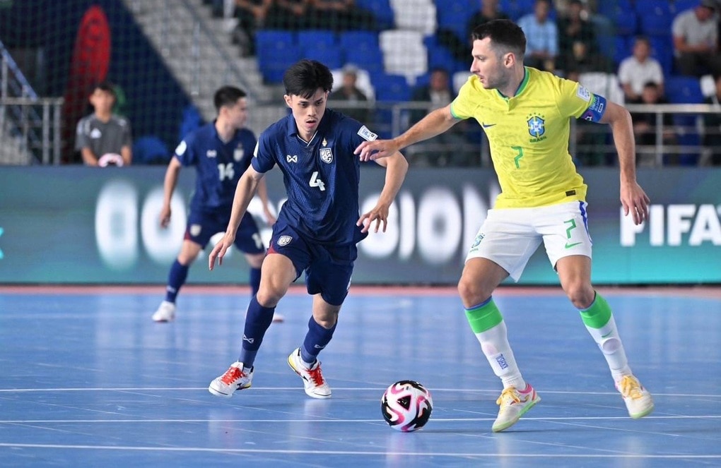 Đội tuyển futsal Thái Lan thua Brazil 1-9 tại World Cup - 1