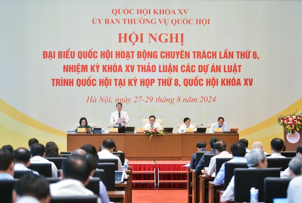 Phó Chủ tịch Quốc hội NGuyễn Đức Hải điều hành phiên họp