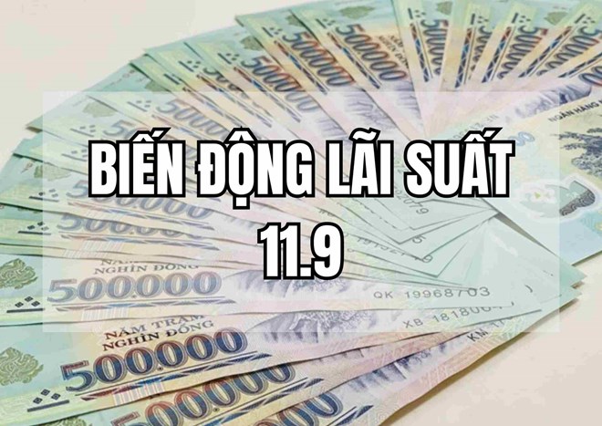 Biến động lãi suất 11.9: Tăng mạnh bất ngờ, vượt ngưỡng 6,0%