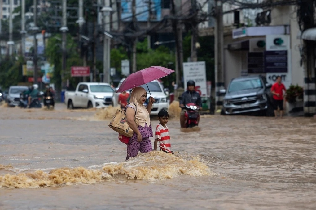 Thái Lan cảnh báo lũ ở 11 tỉnh - 1