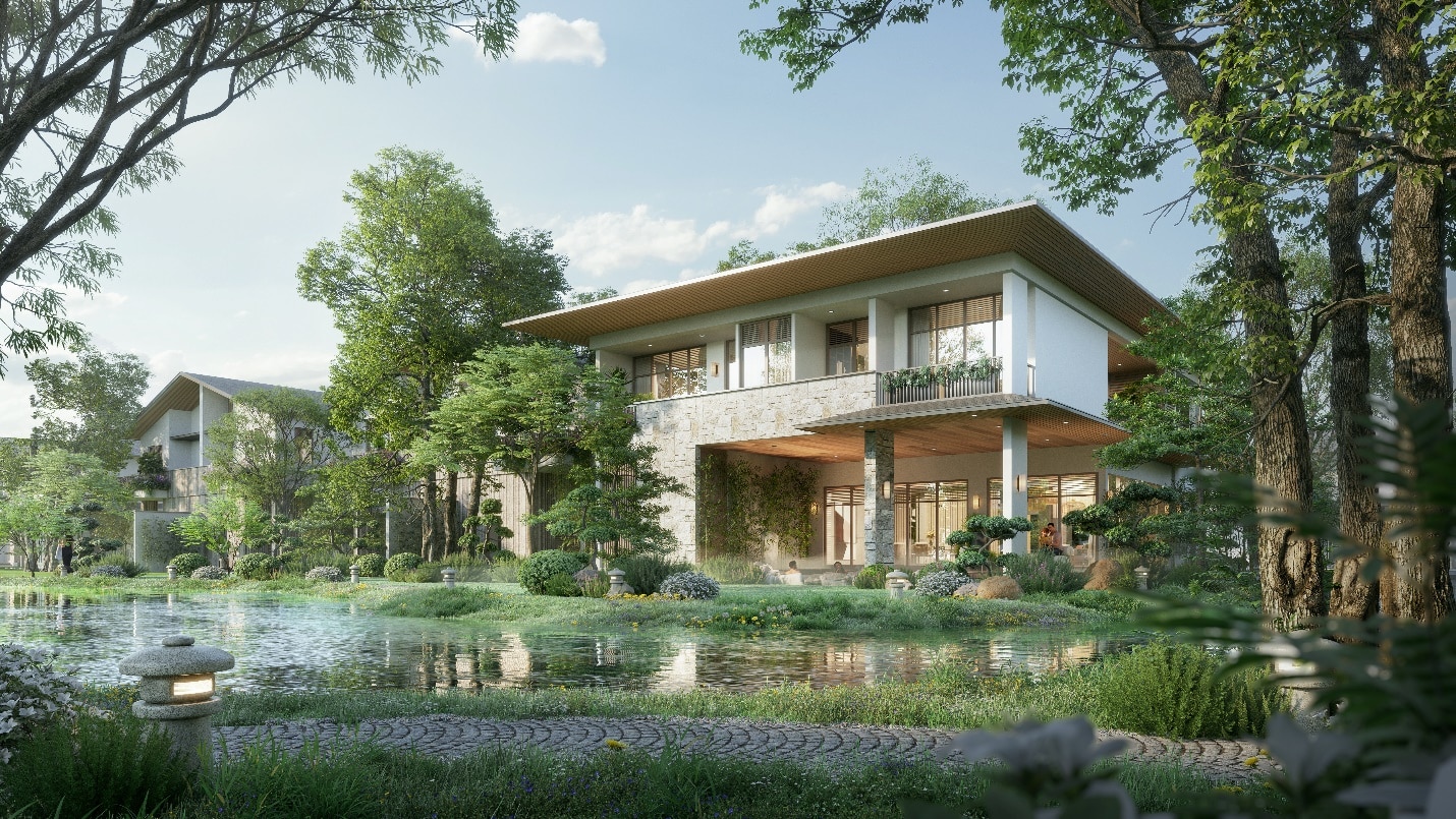 Thiết kế đắt giá bên trong những căn biệt thự khoáng nóng tại Ecovillage Saigon River- Ảnh 1.