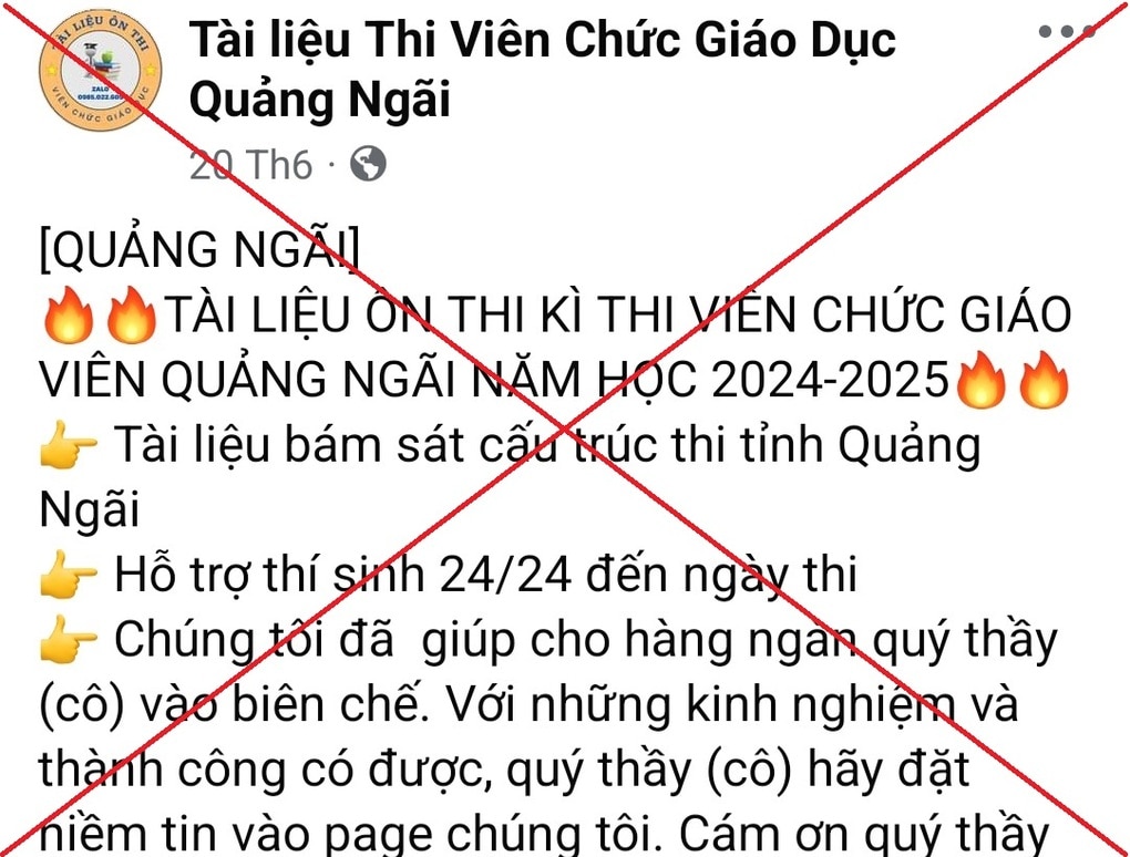 Thực hư tài liệu giúp hàng ngàn thầy cô vào biên chế rao bán trên mạng - 1