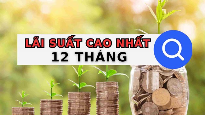 Top ngân hàng có lãi suất cao khi gửi tiết kiệm 12 tháng