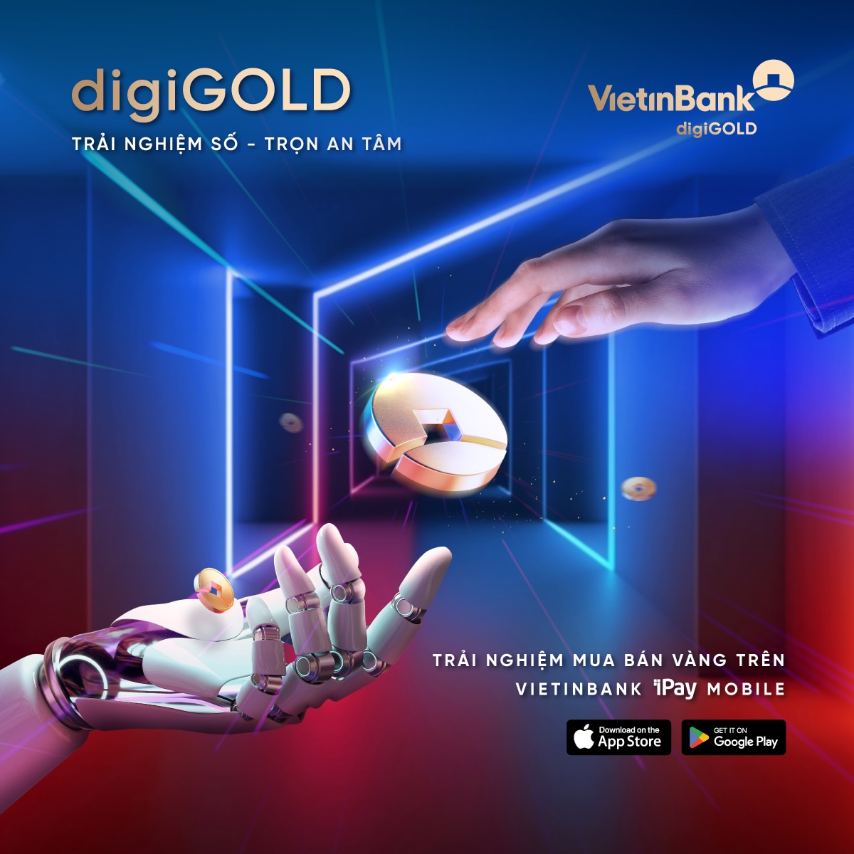 trien khai mua ban vang digigold tren ung dung so vietinbank ipay mobile hinh 1