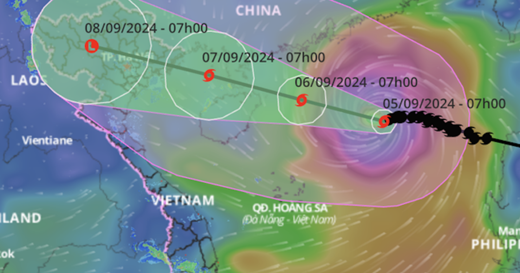 Trưa 7/9 bão số 3 đổ bộ Quảng Ninh-Nam Định, người dân nên làm gì