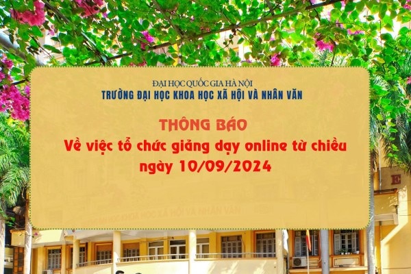 Trường ĐH điều chỉnh kế hoạch học tập của sinh viên do mưa bão