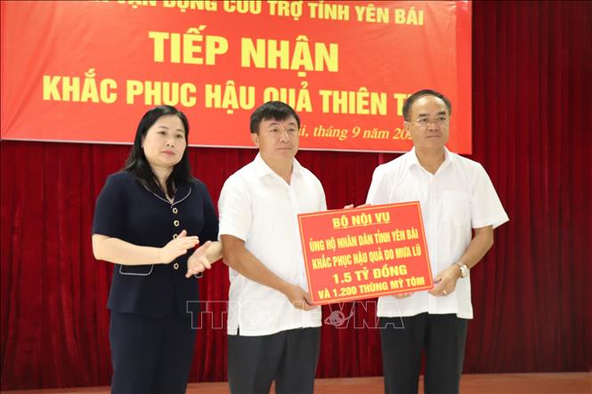 Hỗ trợ Yên Bái và các địa phương bị thiệt hại do thiên tai