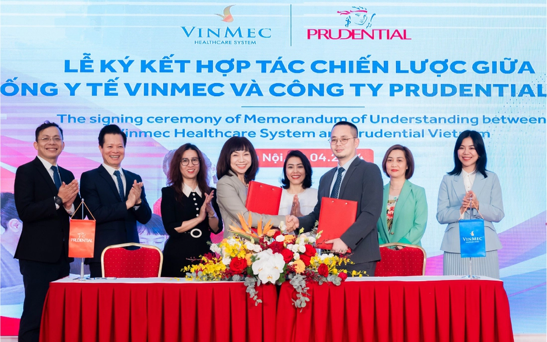 Prudential và Vinmec hợp tác nhằm mang lại giải pháp y tế tốt hơn cho khách hàng