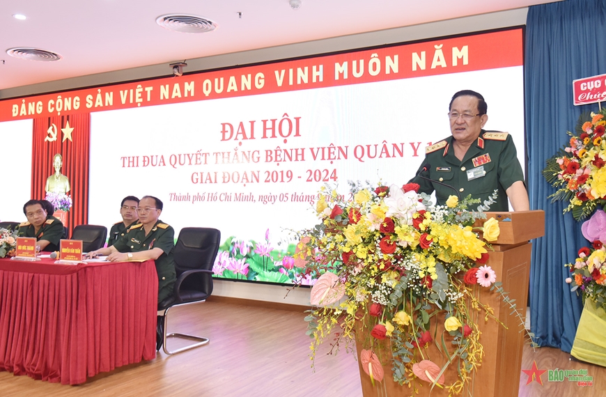 Thượng tướng Võ Minh Lương: Bệnh viện Quân y 175 thi đua sớm trở thành một quần thể y học quân sự đa năng