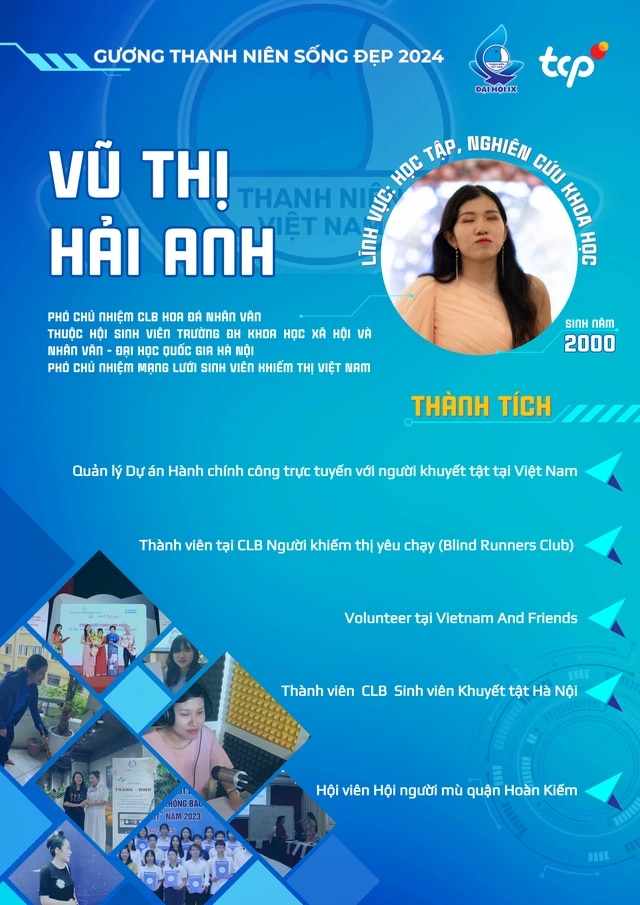 13 tuổi mới bắt đầu đi học, nữ sinh khiếm thị đỗ trường đại học top đầu