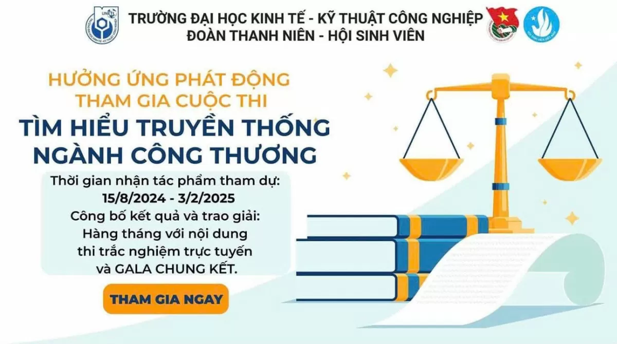 Nhiều trường đại học thi Tìm hiểu truyền thống ngành Công Thương