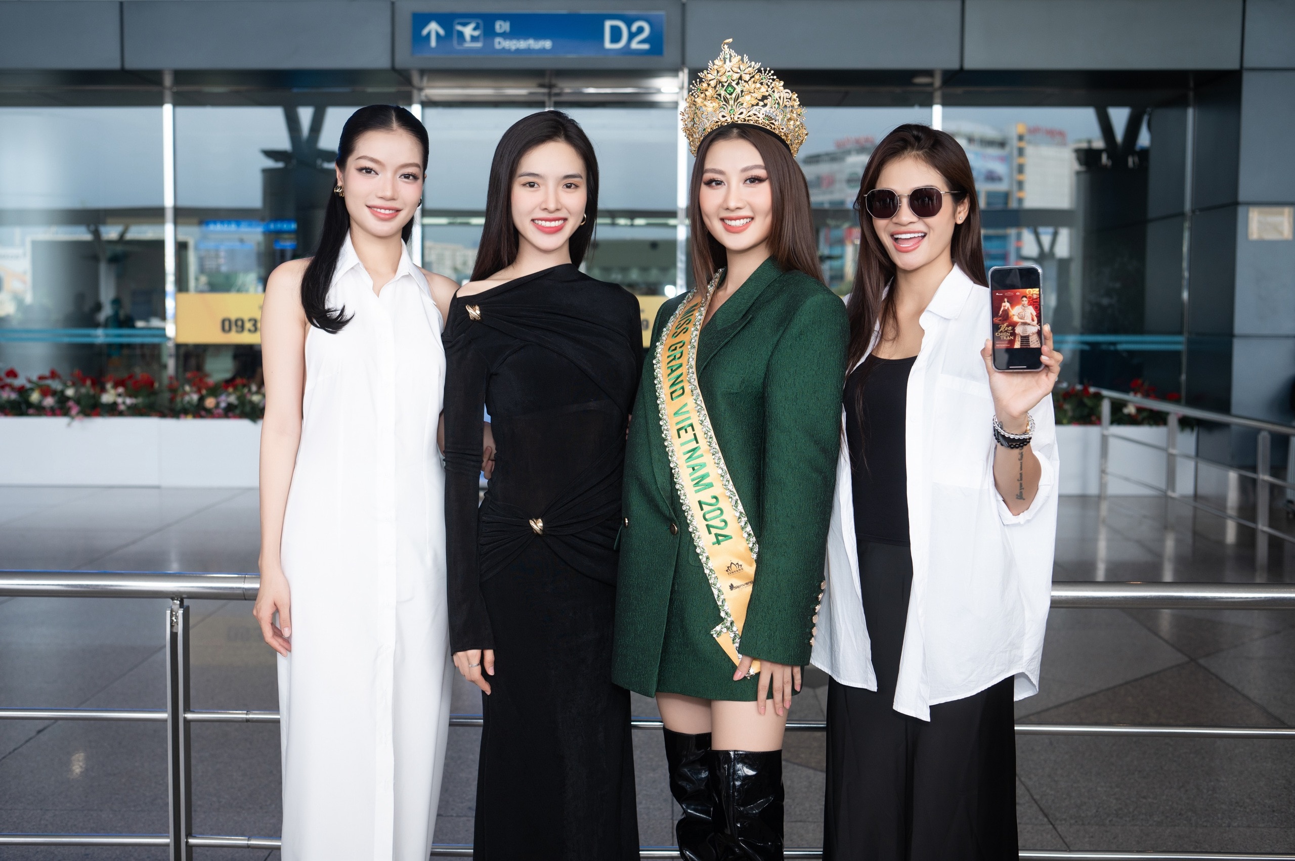 Hoa hậu Quế Anh đến Campuchia thi Miss Grand International 2024, nhận 