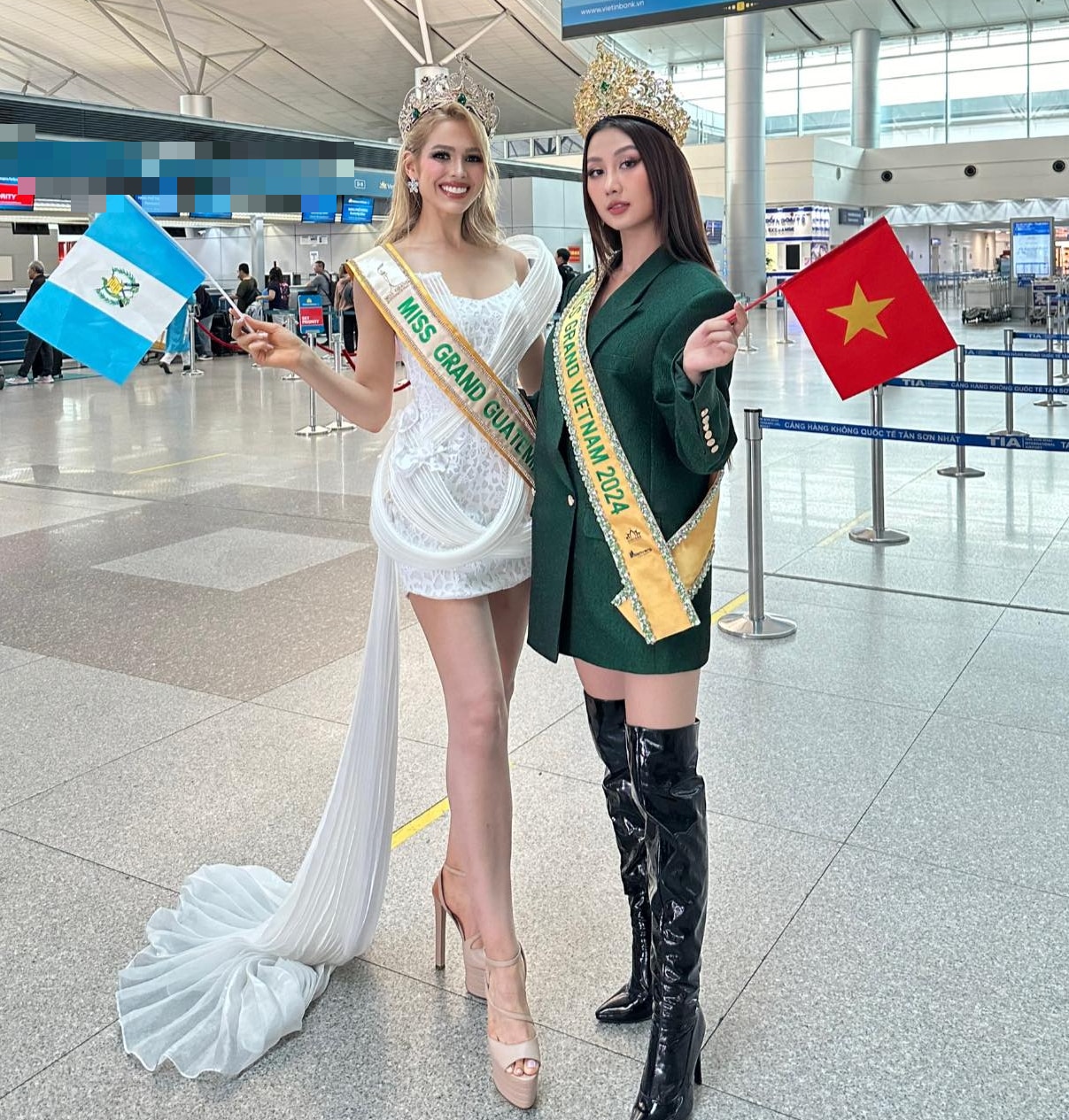 Hoa hậu Quế Anh đến Campuchia thi Miss Grand International 2024, nhận 