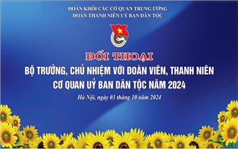 Bộ trưởng, Chủ nhiệm Ủy ban Dân tộc đối thoại với Đoàn viên, Thanh niên cơ quan Ủy ban Dân tộc năm 2024