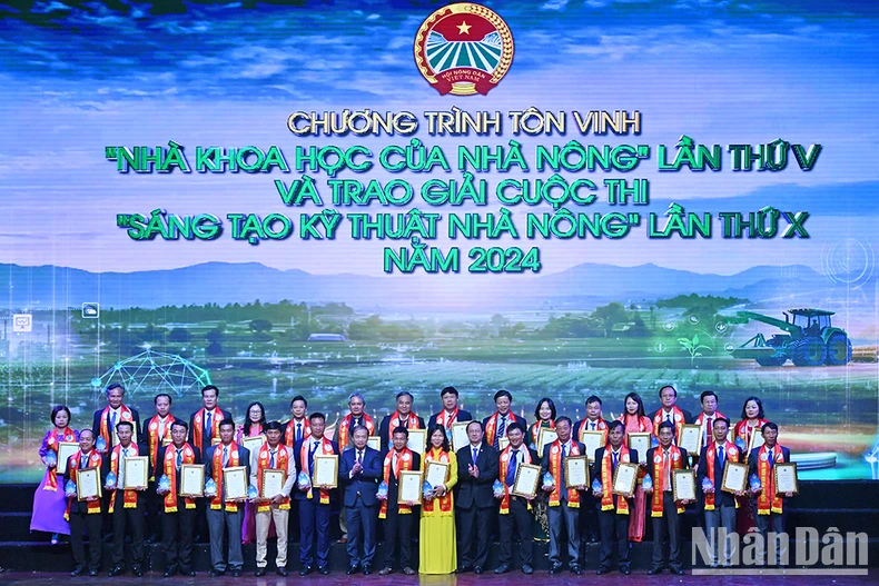 Tôn vinh các "Nhà khoa học của nhà nông" năm 2024 ảnh 3