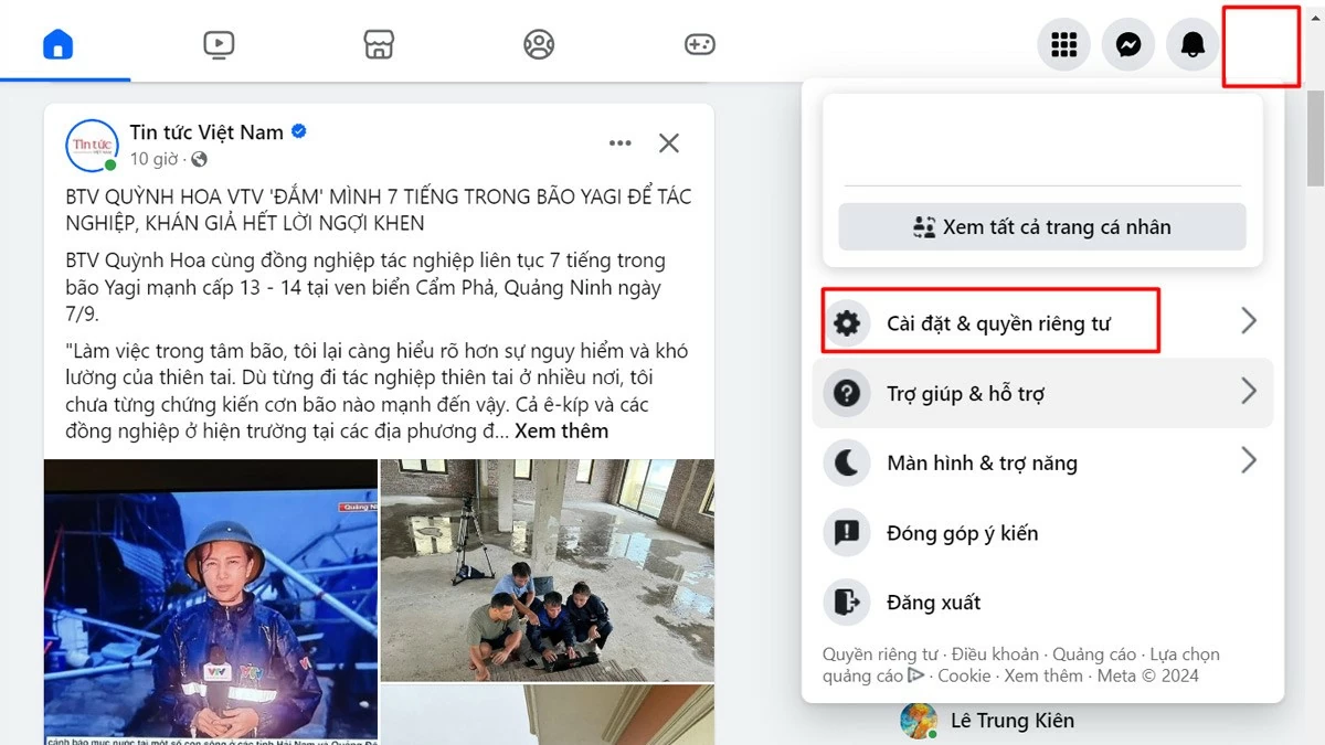 Xem lại bình luận trên Facebook của mình, người khác đơn giản