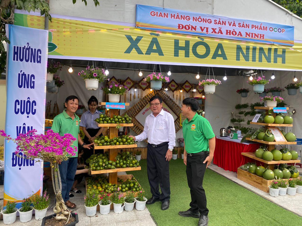 Đà Nẵng: Sôi nổi Phiên chợ nông sản và sản phẩm OCOP năm 2024 tại Hòa Vang - Ảnh 4.