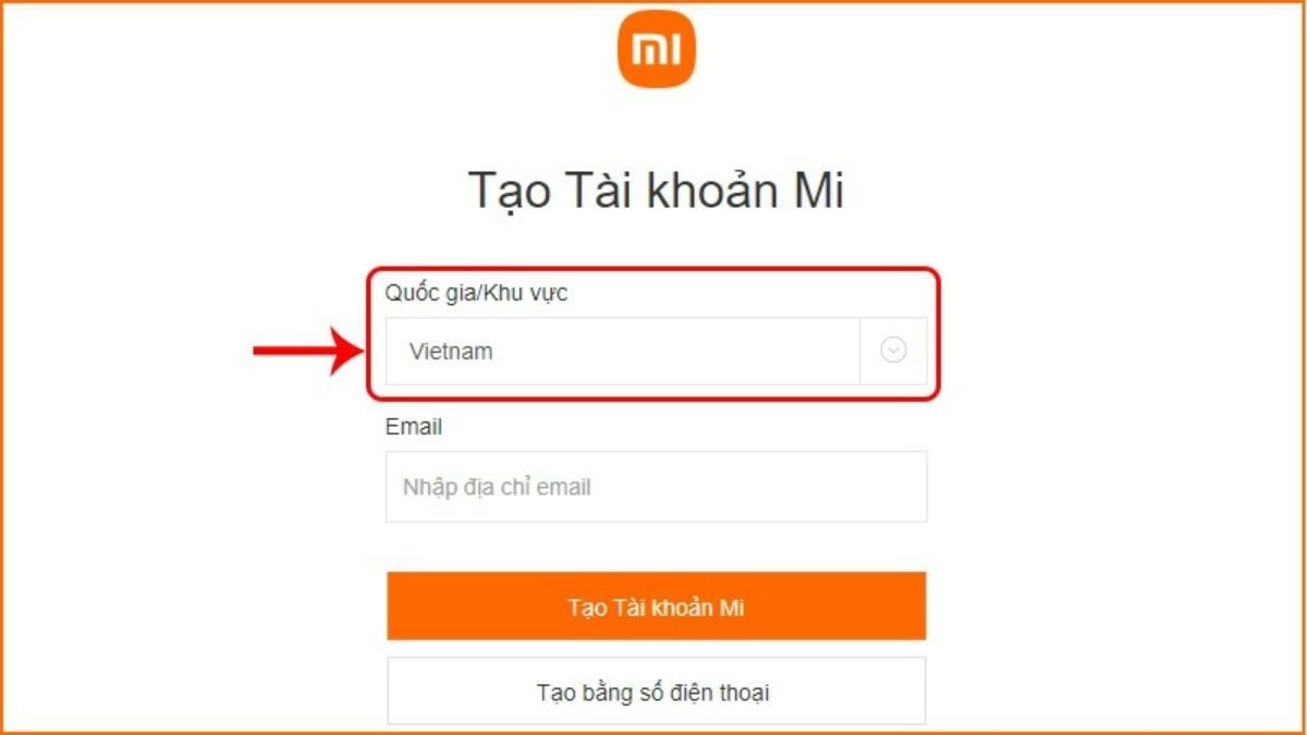 Tạo tài khoản Xiaomi, đăng ký tài khoản MI Account nhanh chóng