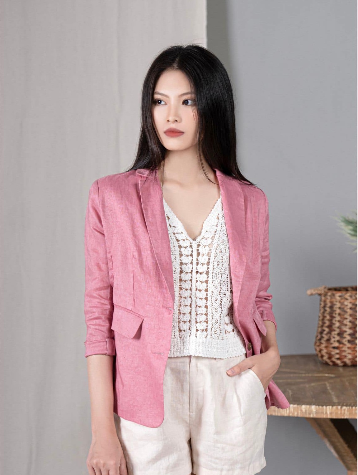 Mùa thu, không chiếc áo nào qua được blazer- Ảnh 3.