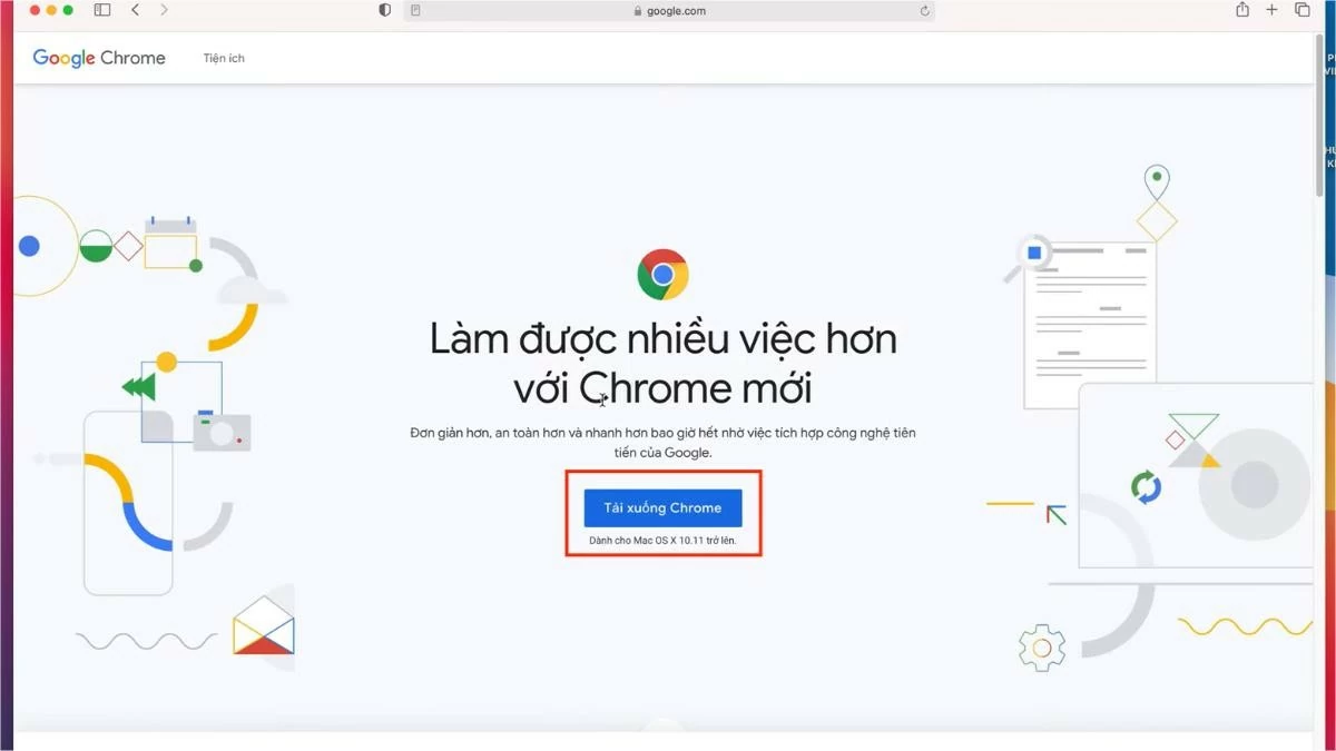 Tải Google Chrome cho MacBook chuẩn từ A - Z nhanh chóng