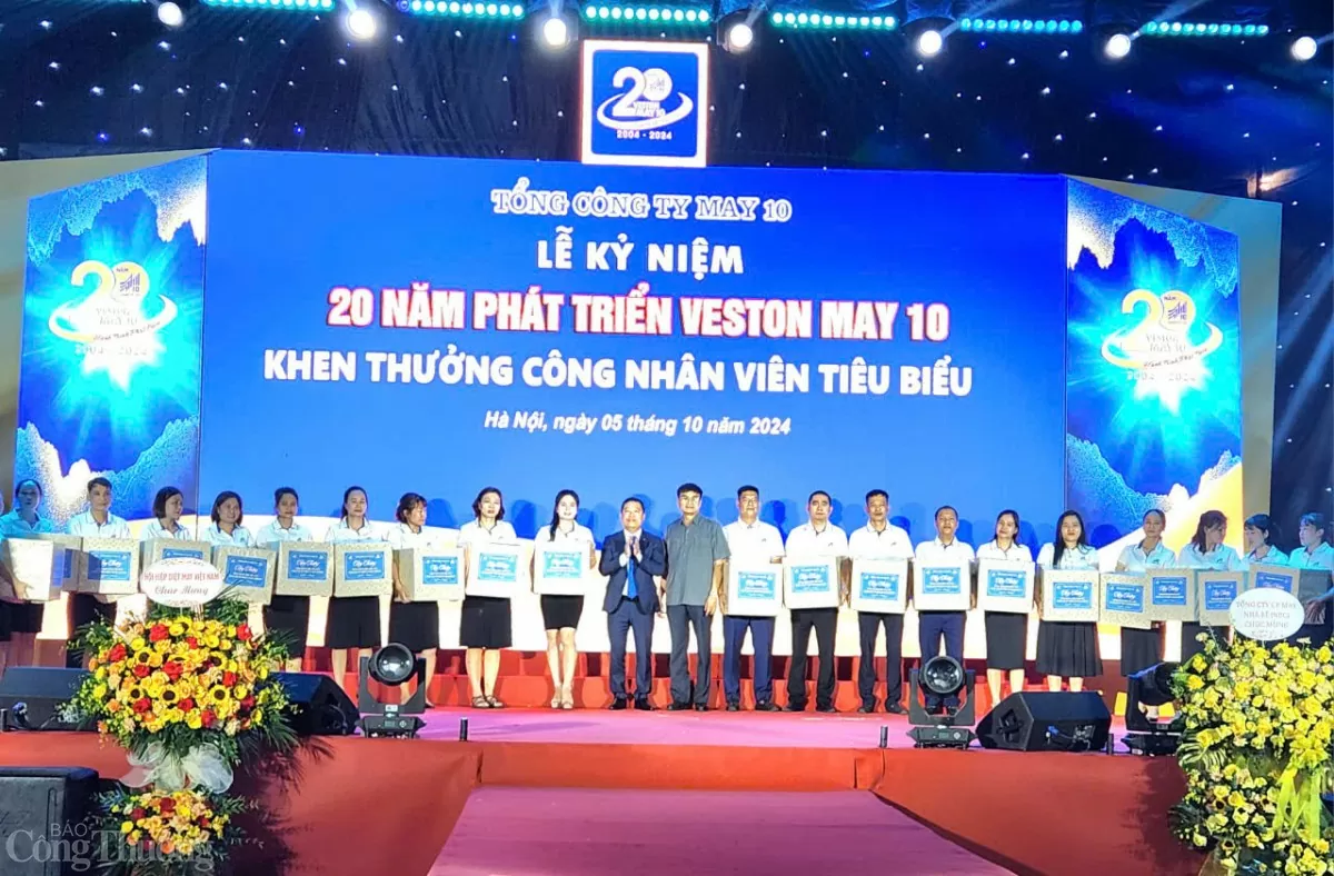 Veston May 10 - hành trình 20 năm góp phần xây dựng Thương hiệu quốc gia