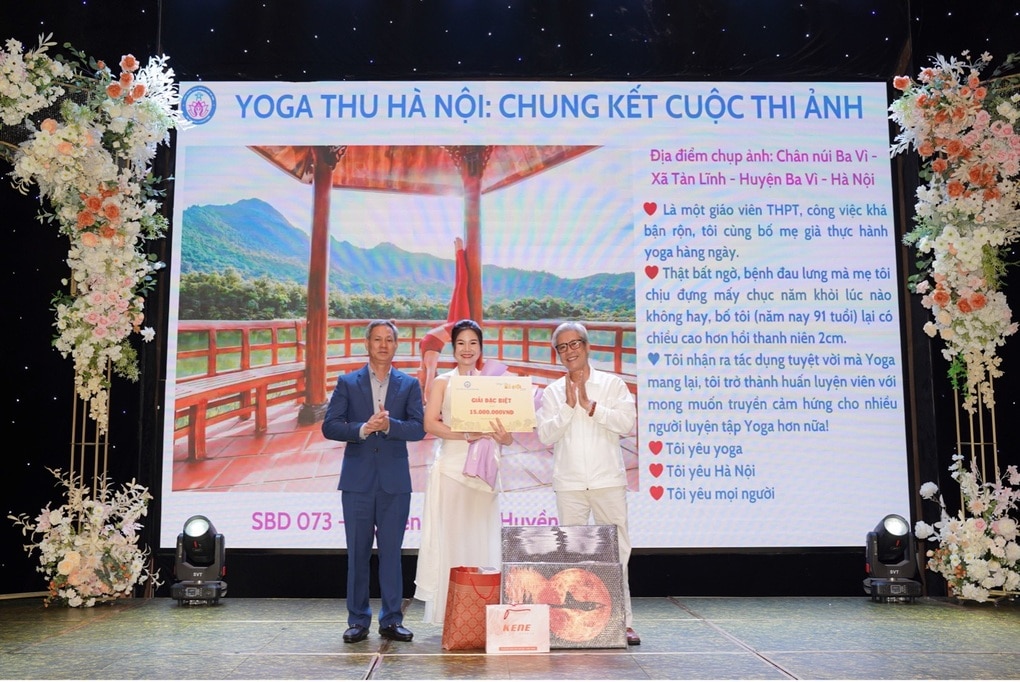 Festival Yoga Thu Hà Nội 2024 - Chung tay hướng về đồng bào vùng bão lũ - 3