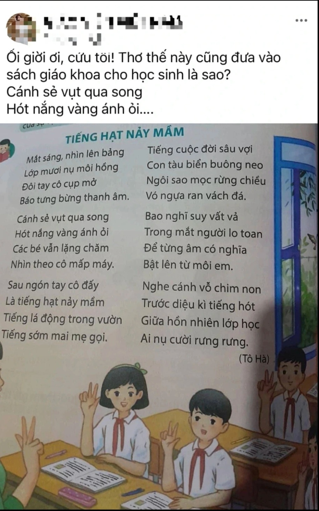 Bài thơ Tiếng hạt nảy mầm xứng đáng đưa vào sách giáo khoa - 2