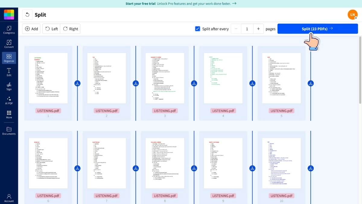 Top 7 cách cách cắt file PDF miễn phí đơn giản dễ thực hiện