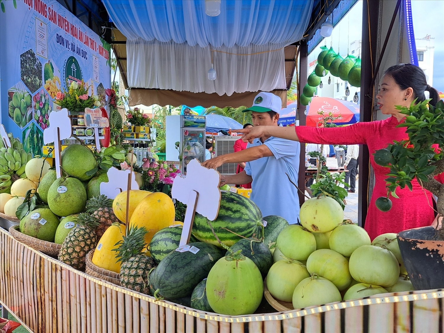 Nông sản Bình Định ngày càng vươn xa, đáp ứng nhu cầu của người tiêu dùng trong và ngoài nước.