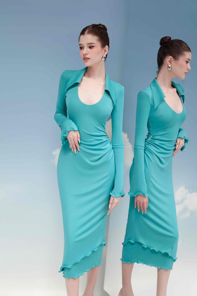 Khẳng định vẻ đẹp quyến rũ với đầm bodycon- Ảnh 8.