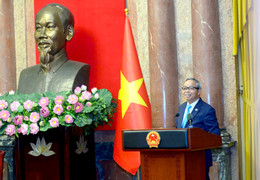 Presidente del CMC, Nguyen Trung Chinh
