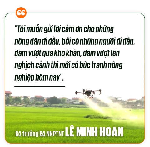 Bộ trưởng Bộ NNPTNT Lê Minh Hoan: Xin cảm ơn những nông dân đi đầu trong quá trình chuyển đổi ngành nông nghiệp - Ảnh 2.