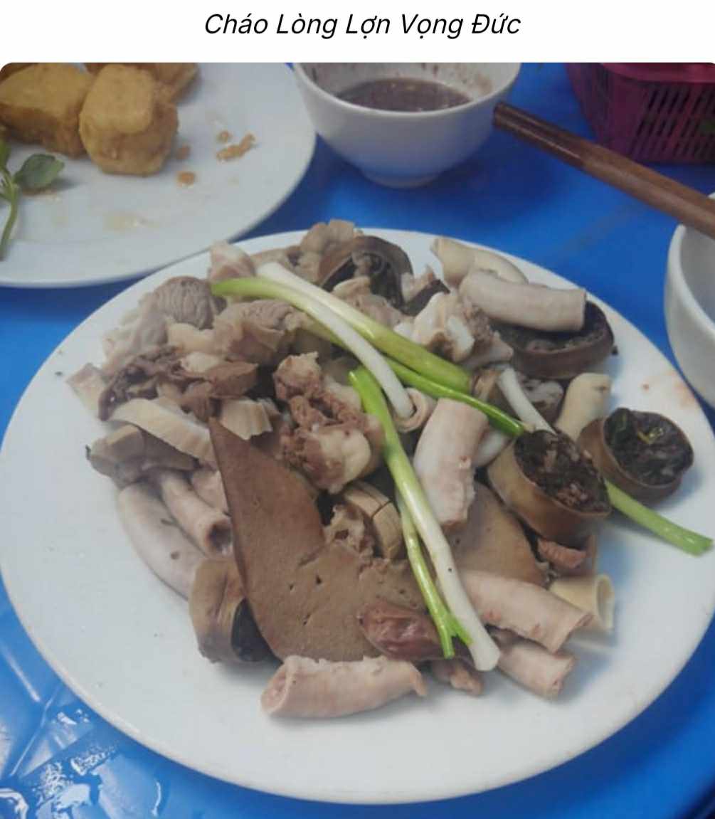 Famous delicious pig offal restaurants in Hoan Kiem district, Hanoi ...