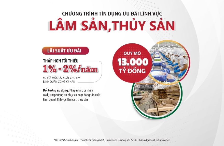 Agribank tăng quy mô tín dụng ưu đãi lĩnh vực lâm, thủy sản lên 13.000 tỷ đồng- Ảnh 3.