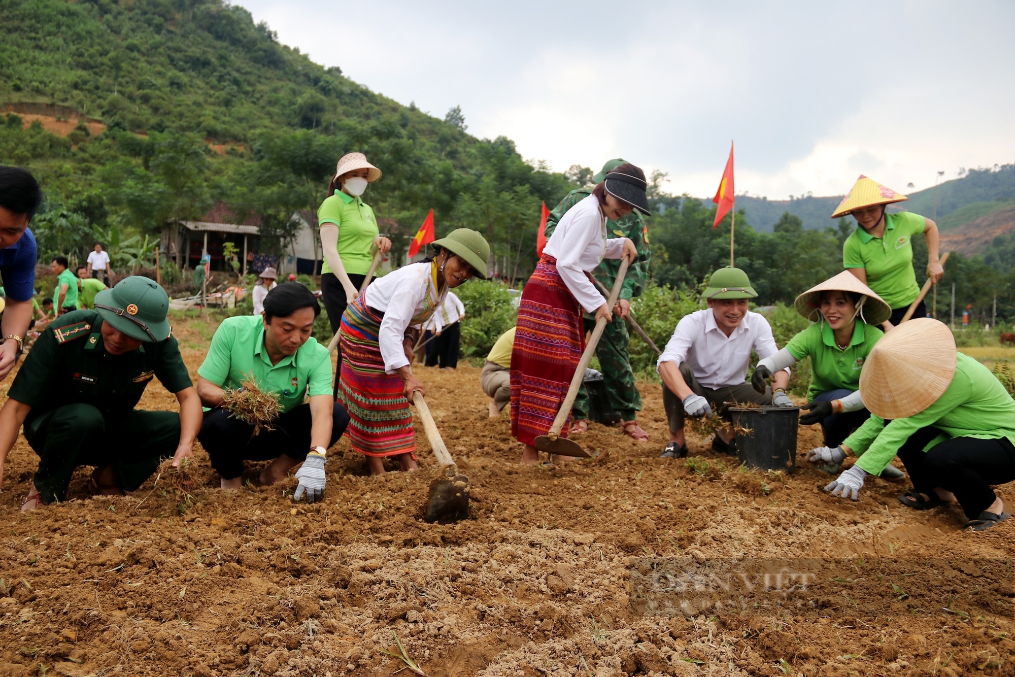 Hà Tĩnh: Hội Nông dân hướng dẫn đồng bào dân tộc Chứt trồng hành tăm phát triển kinh tế - Ảnh 2.