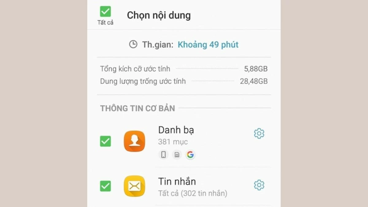 Chuyển dữ liệu giữa hai máy Samsung hiệu quả, nhanh chóng