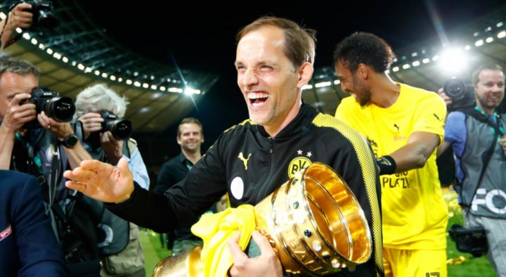 Tuchel cầm đội hình khiêm tốn vẫn thắng Bayern và Frankfurt để vô địch Siêu cúp Đức.