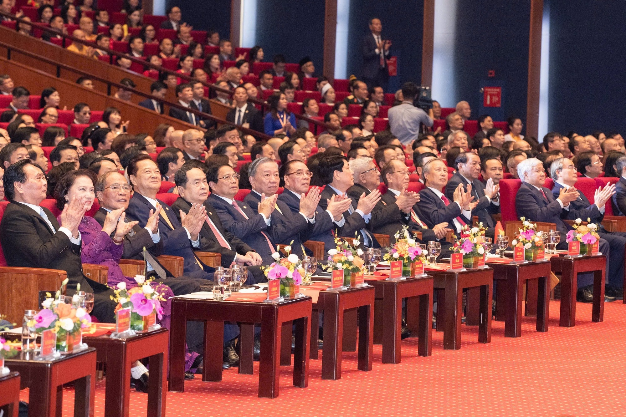 Lãnh đạo, nguyên lãnh đạo Đảng, Nhà nước dự Đại hội đại biểu toàn quốc MTTQ Việt Nam lần thứ X- Ảnh 14.