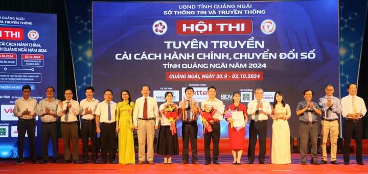 Sôi nổi Hội thi tuyên truyền cải cách hành chính, chuyển đổi số tỉnh Quảng Ngãi năm 2024  - Ảnh 5.