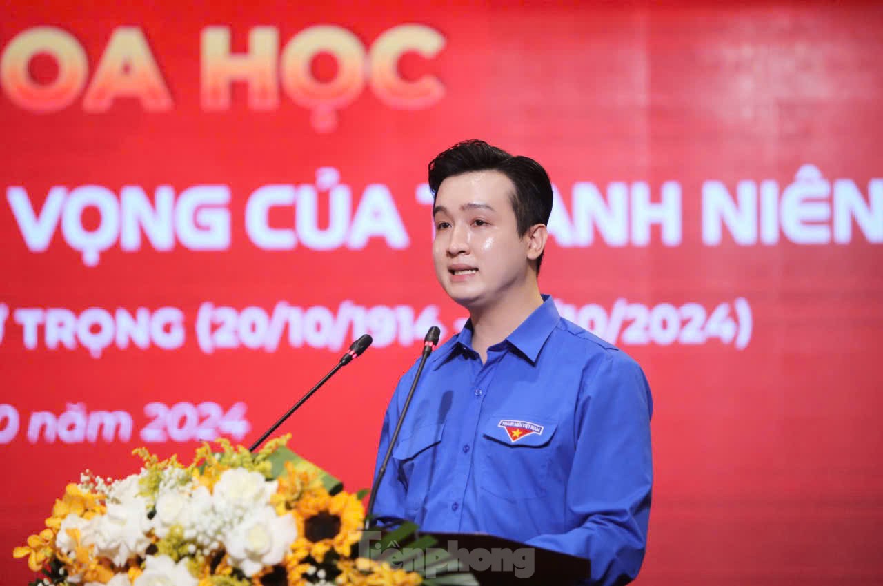 Toàn cảnh hội thảo khoa học 'Tinh thần Lý Tự Trọng - Khát vọng của thanh niên' ảnh 8