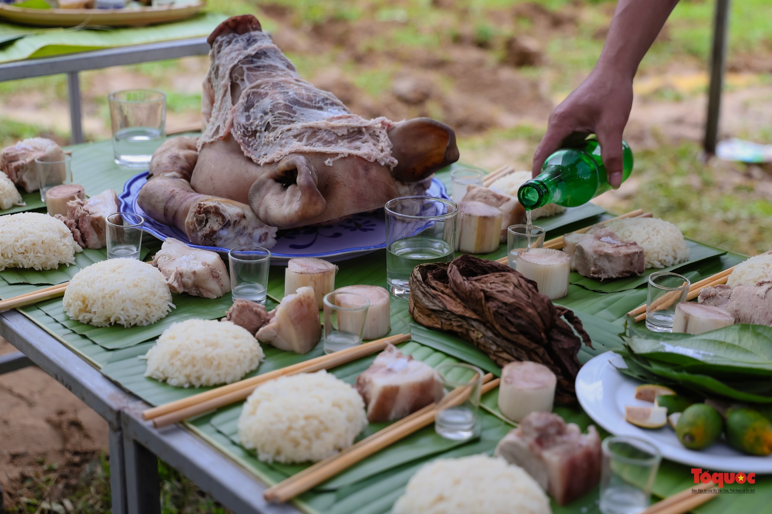 Lễ cúng Giang Sơn - Nghi lễ ấn tượng của người Rục - Ảnh 5.