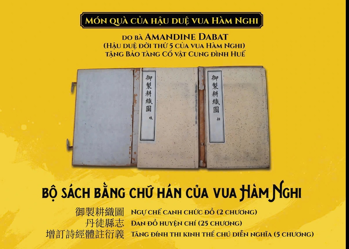 Kỷ vật quý của vua Hàm Nghi hồi hương- Ảnh 2.