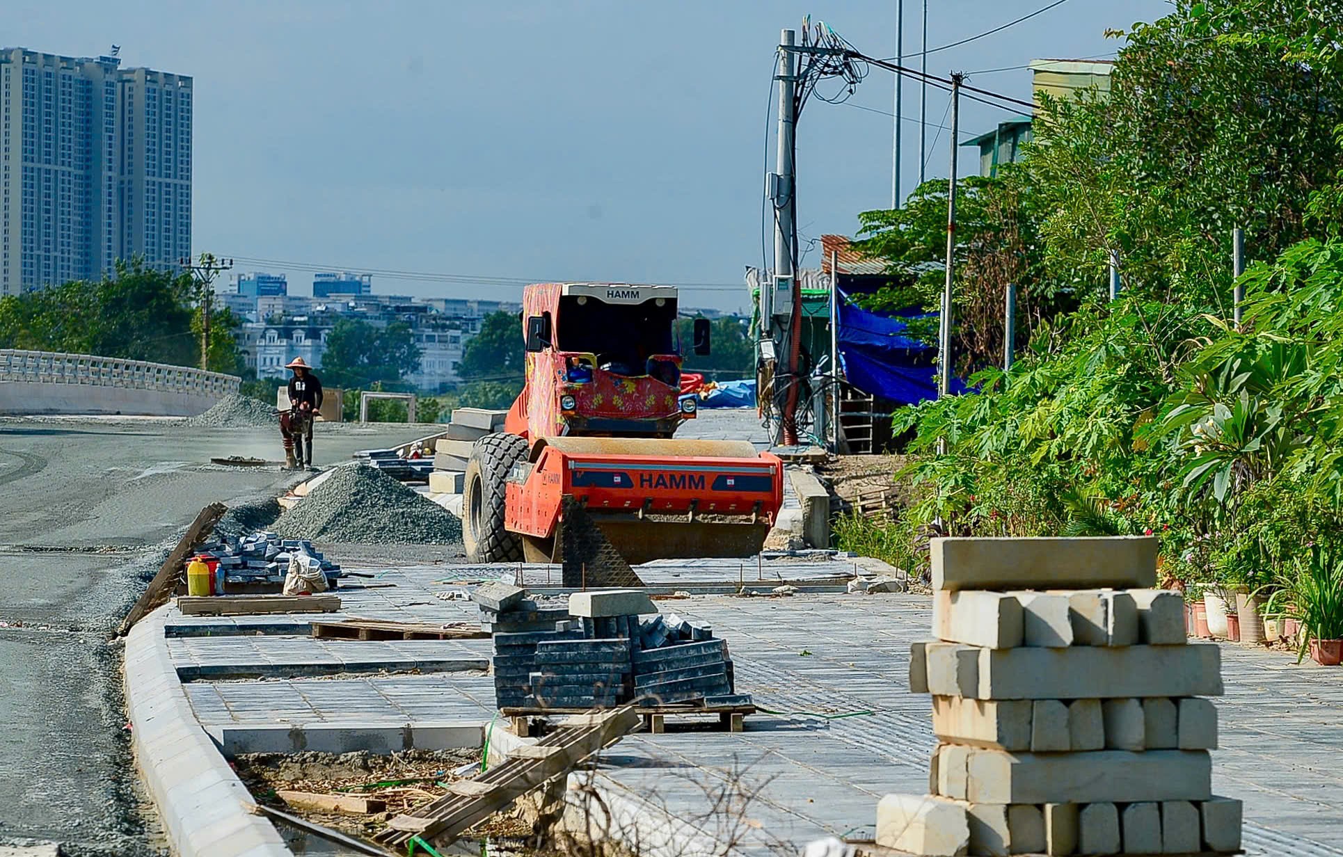 Đường Lê Quang Đạo kéo dài 'lỡ hẹn', dự kiến vận hành trong tháng 12 ảnh 10