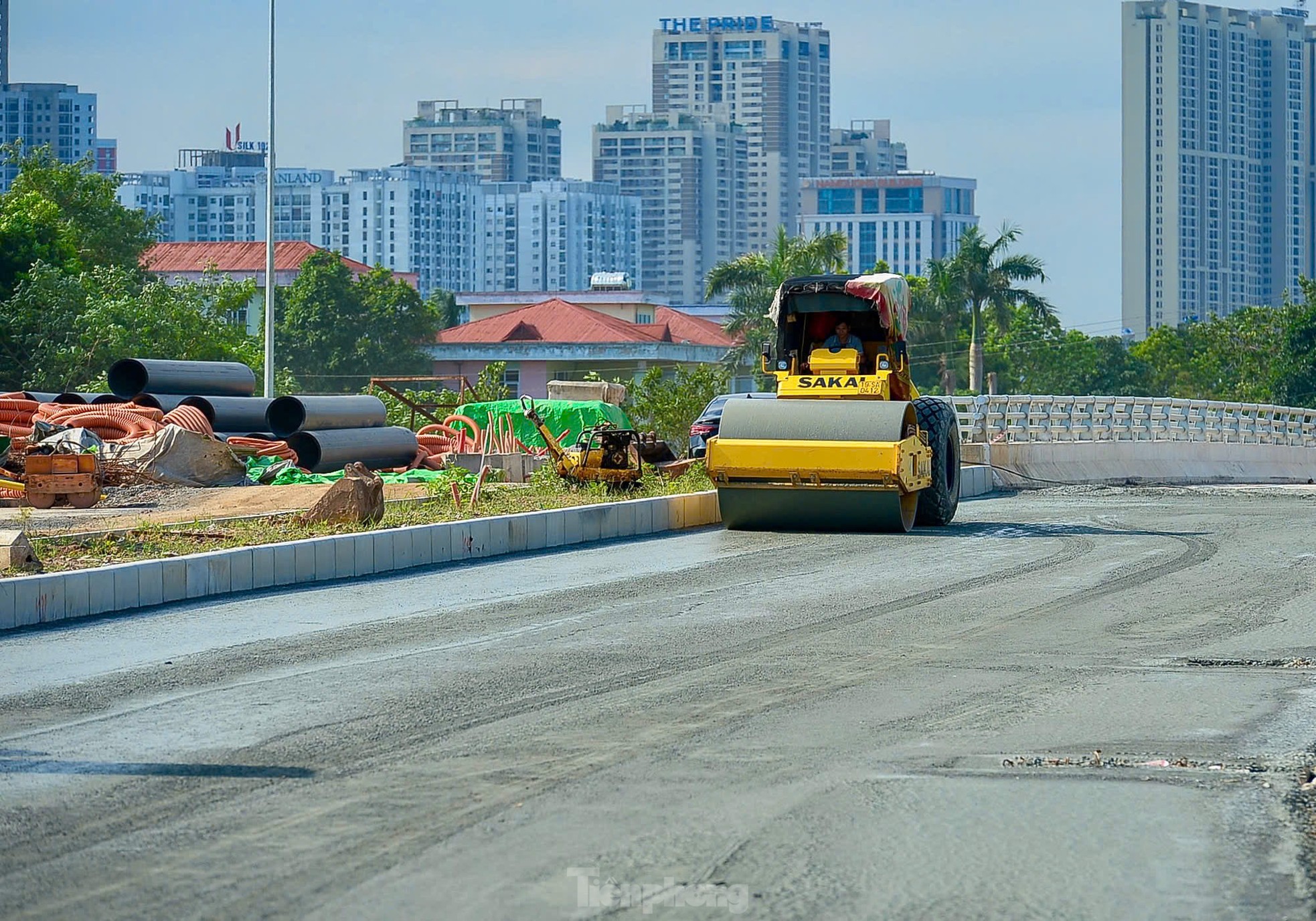 Đường Lê Quang Đạo kéo dài 'lỡ hẹn', dự kiến vận hành trong tháng 12 ảnh 11