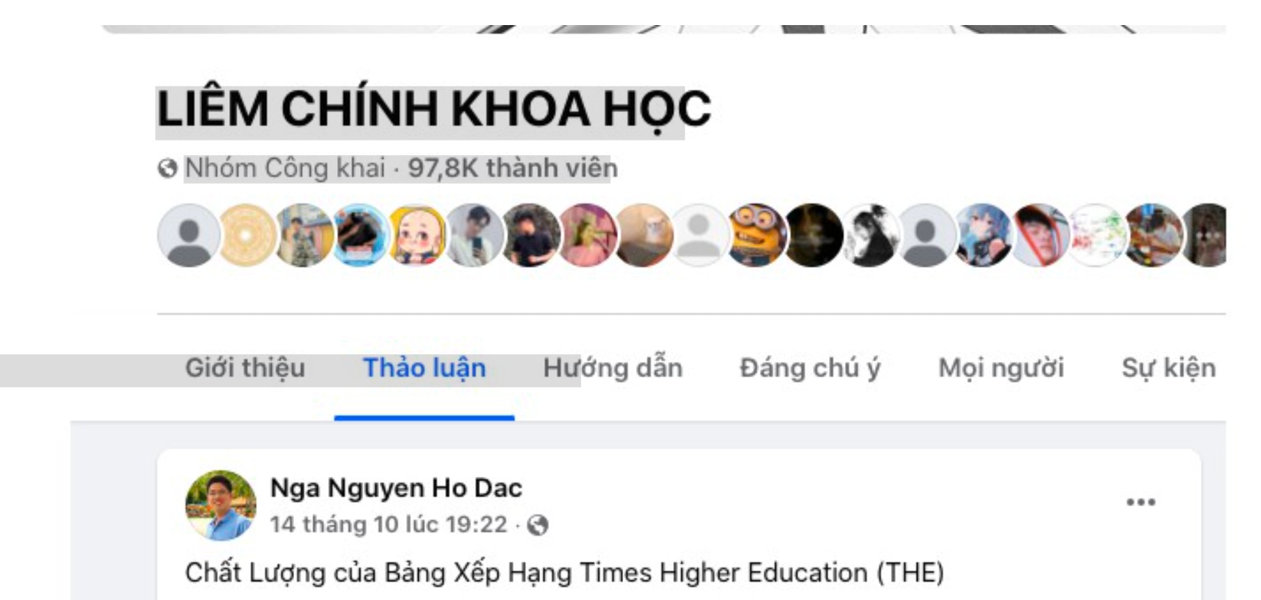 Nhóm Liêm Chính Khoa Học bất ngờ biến mất trên Facebook - Ảnh 3.