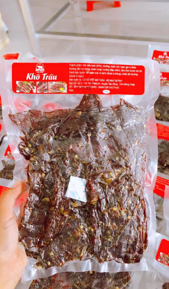 Đặc sản khô trâu Tân Hồng - Ảnh 4.