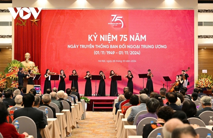 Tổng Bí thư dự Lễ kỷ niệm 75 năm Ngày truyền thống Ban Đối ngoại Trung ương - 9